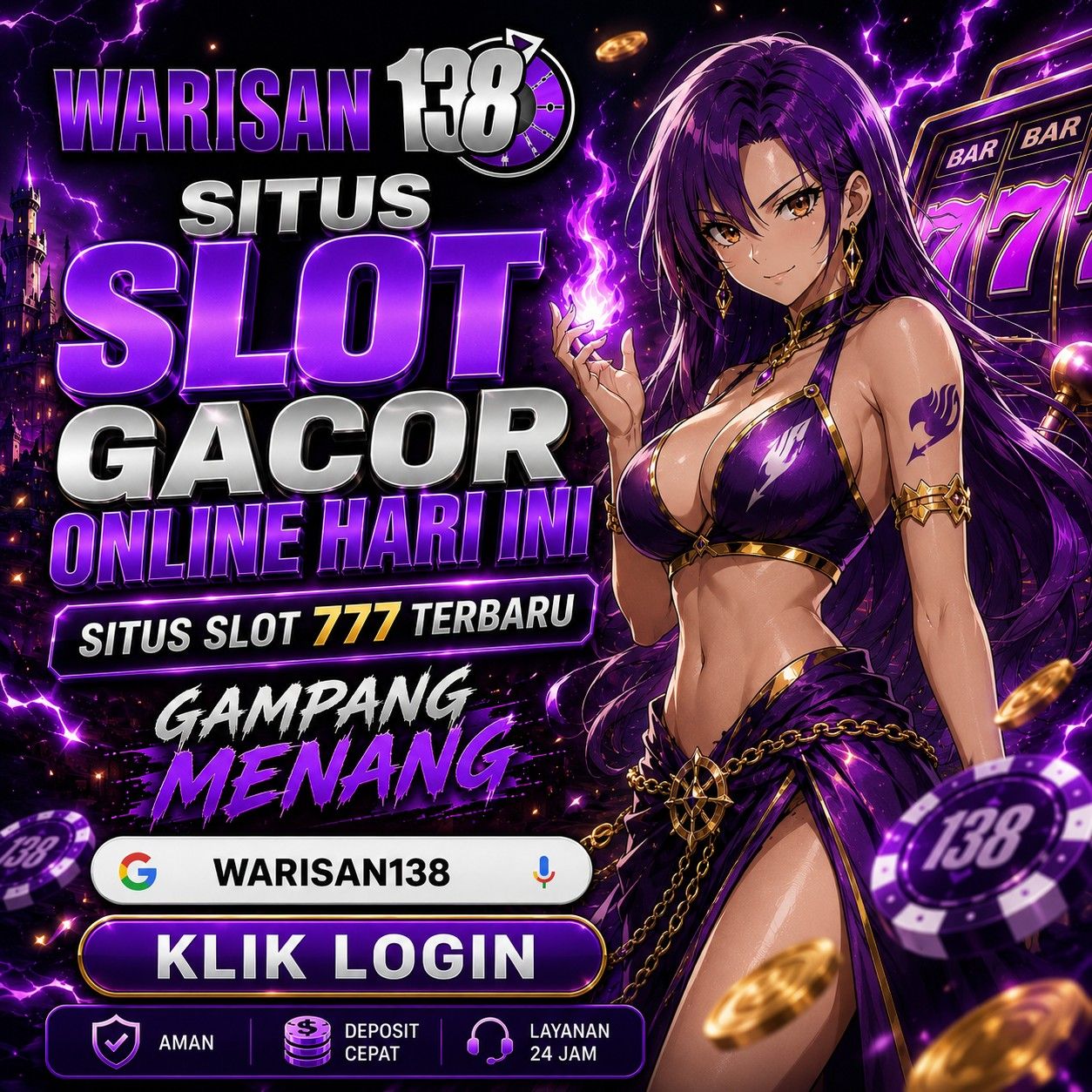 WARISAN >>> SITUS SLOT GACOR GAMPANG MENANG HARI INI AKSES MUDAH BANGET